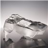 Image 3 : Lalique Crystal Figurine, Happy and Heggie Cats