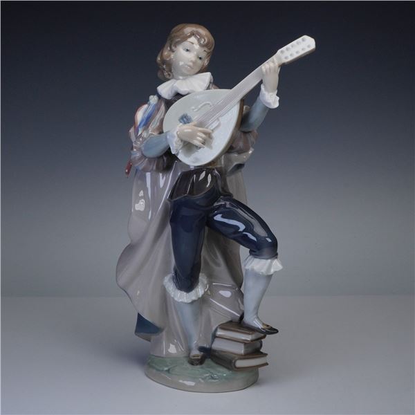 Lladro Porcelain Sculpture, Little Troubadour 1001314