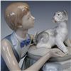 Image 2 : Nao by Lladro Porcelain Figurine, Boy Sitting with Dog