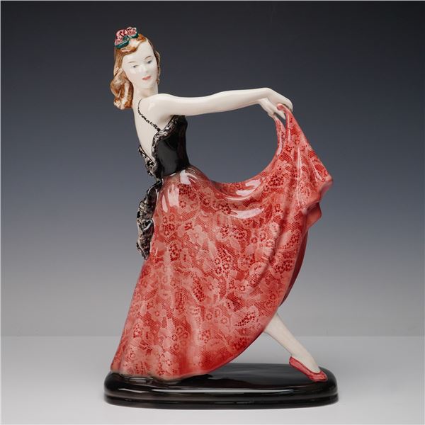 Goldscheider Parisienne by Helen Liedloff Dancing Girl Figurine
