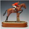 Image 1 : 2pc Royal Worcester Figurine & Base, Fox Hunter