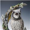 Image 2 : Boehm Porcelain Figurine, White Faced Scops Owl - Limited Edition