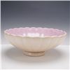 Image 1 : Weller Pottery Scalloped Bowl with Lavender Interior