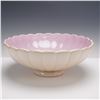 Image 2 : Weller Pottery Scalloped Bowl with Lavender Interior
