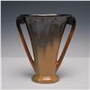 Image 1 : Fulper Art Pottery Brown Double Handle Vase