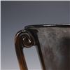 Image 2 : Fulper Art Pottery Brown Double Handle Vase