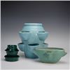 Image 1 : 3pc Georgia Art Pottery and Other Planters