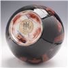 Image 7 : Moorcroft Pottery Double-Handle Flambe Vase, Claremont