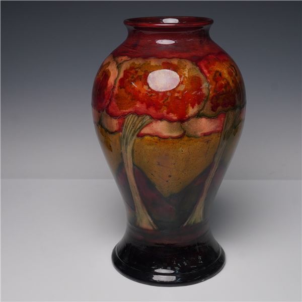 Moorcroft Pottery Large Rare Flambe Eventide Vase