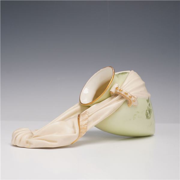 Royal Worcester Porcelain Wall Pocket 1155