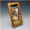 Image 2 : Moorcroft Double Plaque by Emma Bossons, Birds of Paradise, Framed