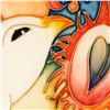 Image 6 : Moorcroft Double Plaque by Emma Bossons, Birds of Paradise, Framed