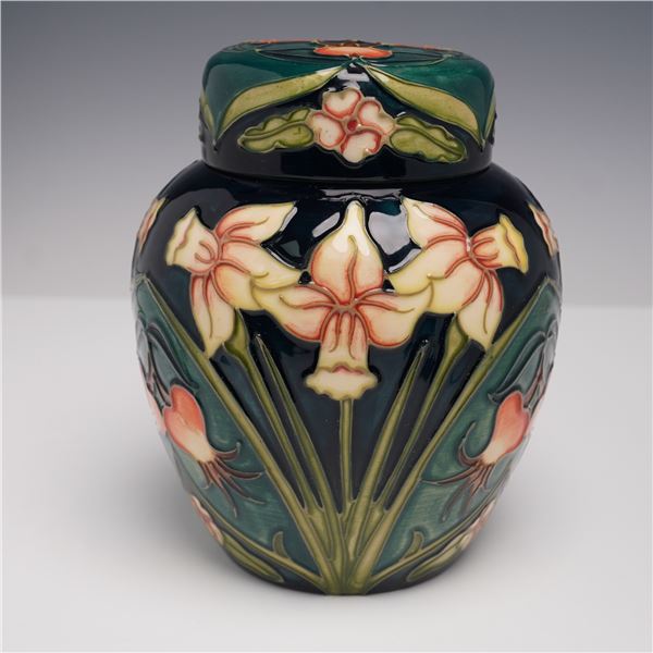 Moorcroft Pottery by Rachel Bishop Lidded Ginger Jar, Carousel