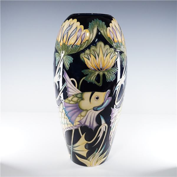 Moorcroft Pottery Design Trial Floral Vase