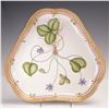 Image 1 : Royal Copenhagen Flora Danica Triangular Porcelain Serving Bowl