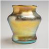 Image 2 : Louis Comfort Tiffany Favrile Glass Iridescent Small Vase