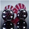 Image 3 : 4pc Bohemian Glass Shakers and Vases
