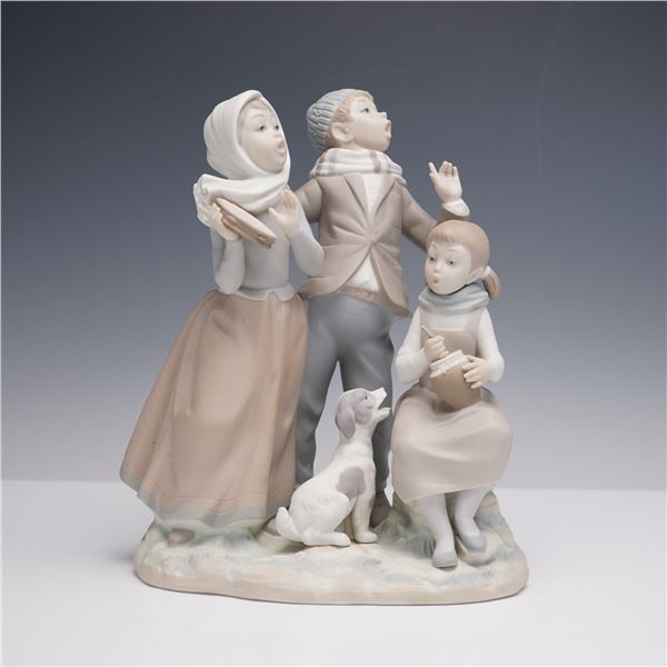 Lladro Porcelain Figurine, Christmas Carols 1011239