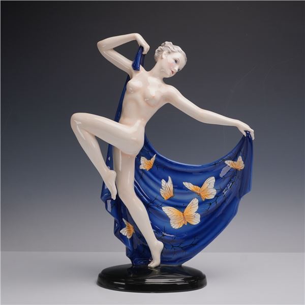 Goldscheider Vienna Art Deco Figurine, Adagio 8462