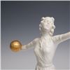 Image 2 : Schaubach Kunst Bisque Figurine, Female Volleyball Player