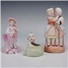 Image 2 : 5pc Ceramic European Art Figurines and Toothpick Holders