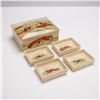 Image 1 : Royal Doulton Porcelain Seriesware Trinket Box, Hunting Scene, Fox & Hounds