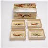 Image 3 : Royal Doulton Porcelain Seriesware Trinket Box, Hunting Scene, Fox & Hounds