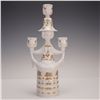 Image 2 : Rosenthal Bjorn Wiinblad Three Candle Porcelain Candelabra with Candles