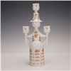 Image 5 : Rosenthal Bjorn Wiinblad Three Candle Porcelain Candelabra with Candles