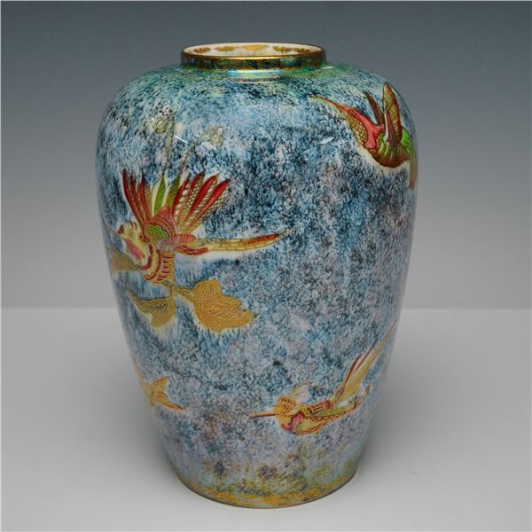 Wedgwood Fairyland Lustre Vase, Humming Birds Z5088