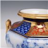 Image 3 : Moorcroft Macintyre Aurelian Vase, Blue and Gilt Imari Design