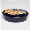 Image 1 : Moorcroft Pottery Lidded Box, Honeycomb