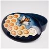 Image 3 : Moorcroft Pottery Lidded Box, Honeycomb