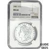 1881-S Morgan Silver Dollar NGC MS66