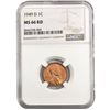 Image 1 : 1949-D Wheat Cent NGC MS66 RD