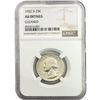 Image 1 : 1932-D Washington Silver Quarter NGC AU Detalis