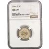 Image 1 : 1944-D Jefferson Nickel NGC MS67+