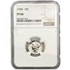 Image 1 : 1940 Mercury Silver Dime NGC PF66