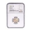 Image 1 : 1945 Mercury Silver Dime NGC MS66