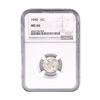 Image 1 : 1940 Mercury Silver Dime NGC MS66