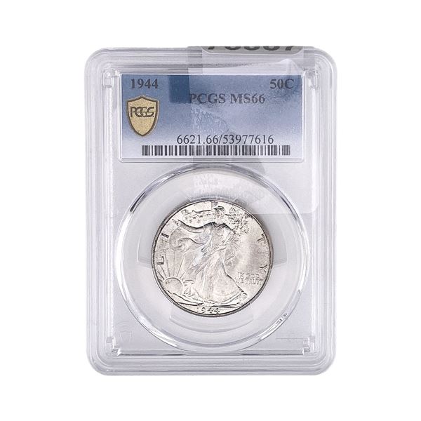 1944 Walking Liberty Half Dollar PCGS MS66
