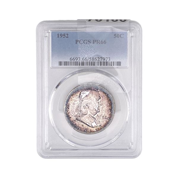 1952 Franklin Half Dollar PCGS PR66