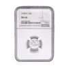 Image 1 : 1945-S Mercury Silver Half Dollar NGC MS66