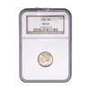 Image 1 : 1940 Mercury Silver Dime NGC MS66