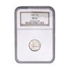 Image 1 : 1940 Mercury Silver Dime NGC MS66