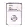 Image 1 : 1944 Mercury Silver Dime NGC MS66