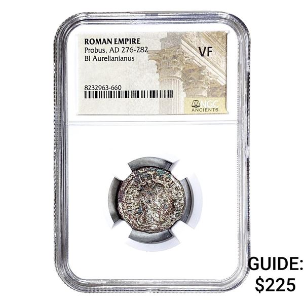Roman Probus,AD 276-282 BI Aurelianianus NGC VF