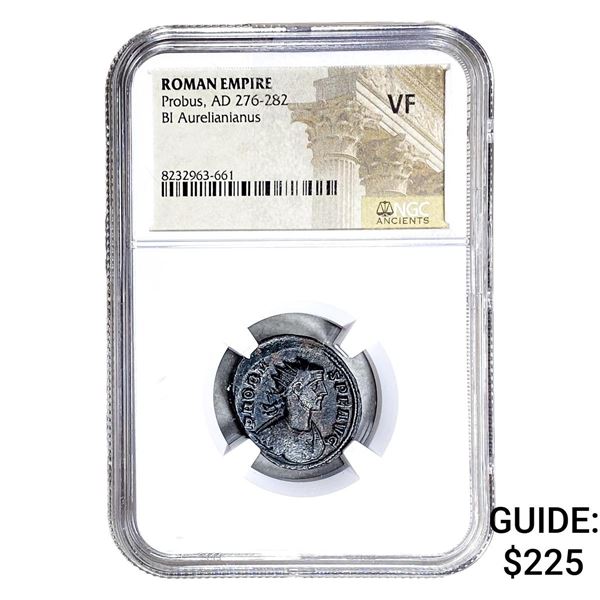 Roman Probus,AD 276-282 BI Aurelianianus NGC VF
