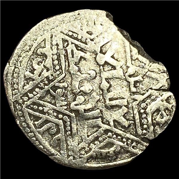 1100-1350 Islamic Artuqid SIlver Dirham NEARLY UNCIRCULATED