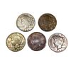 [5 Coins] 1934 Silver Peace Dollar
